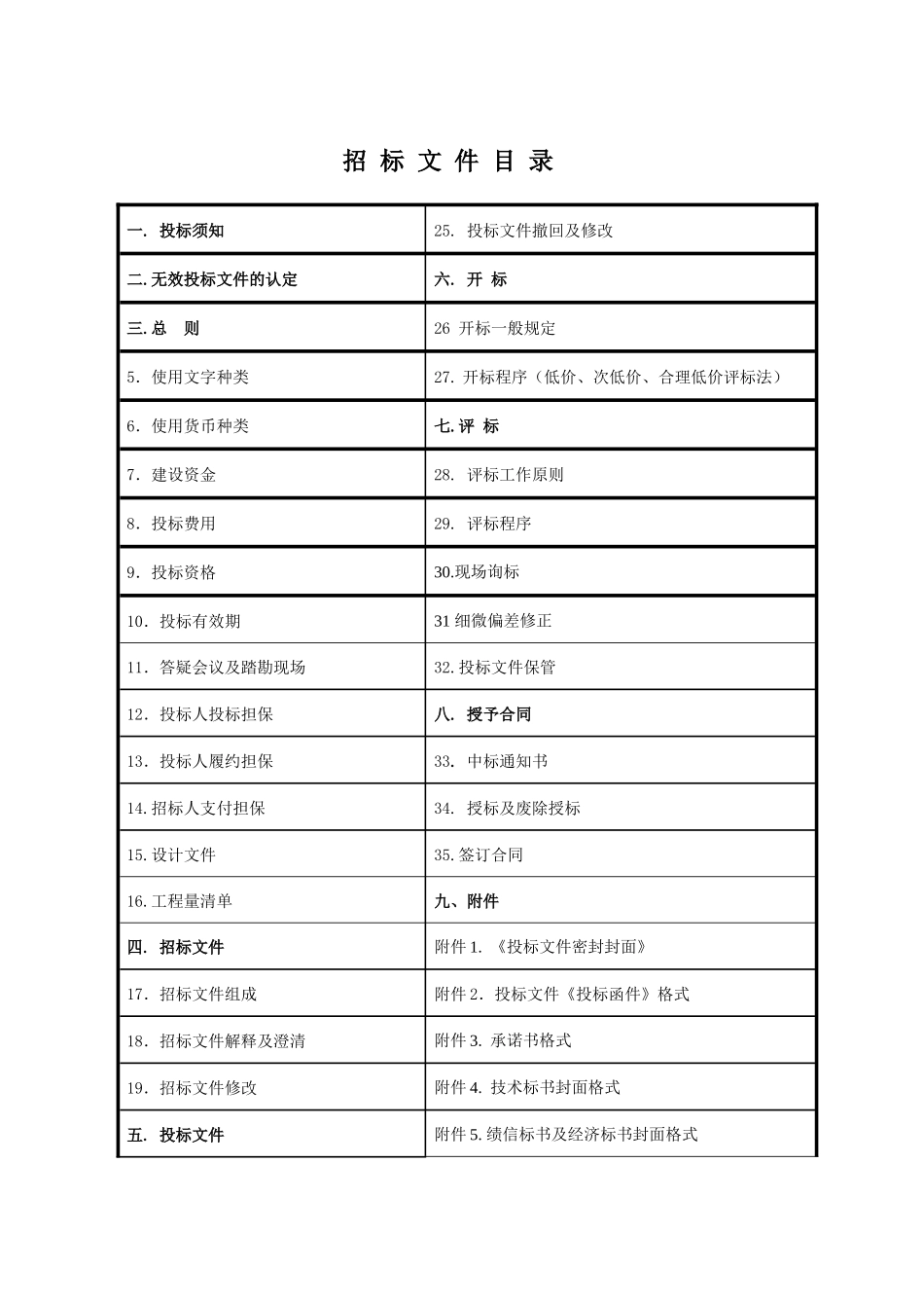 珠海某建设工程施工招标书_第3页