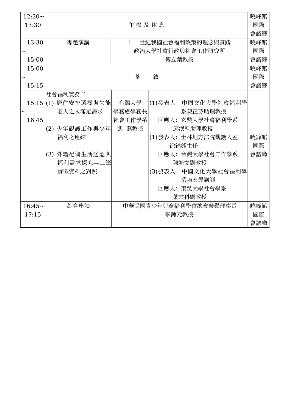 社会福利政策与实务国际学术研讨会-_第3页