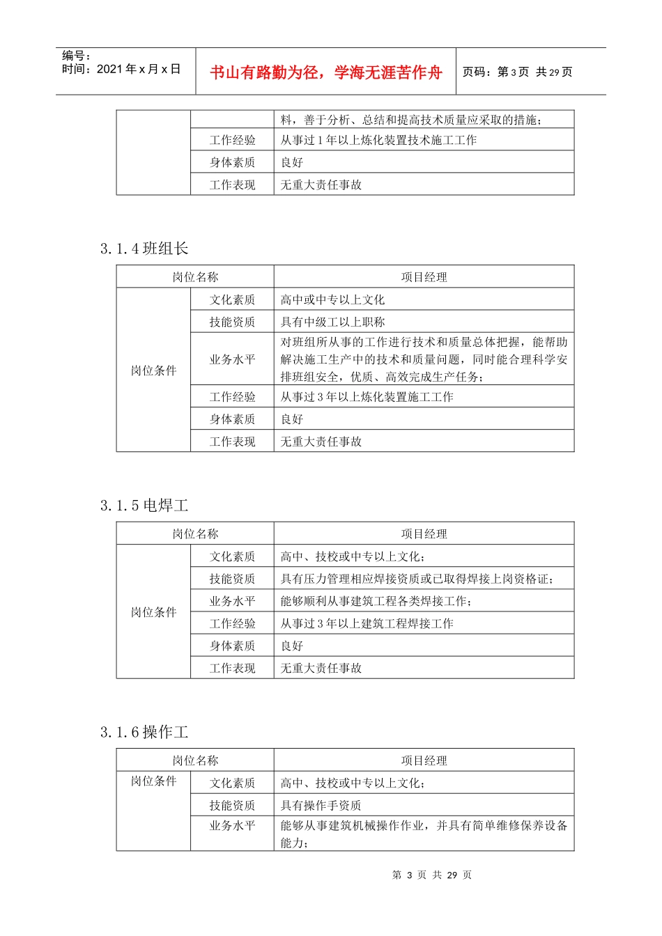 班组HSE指标_第3页