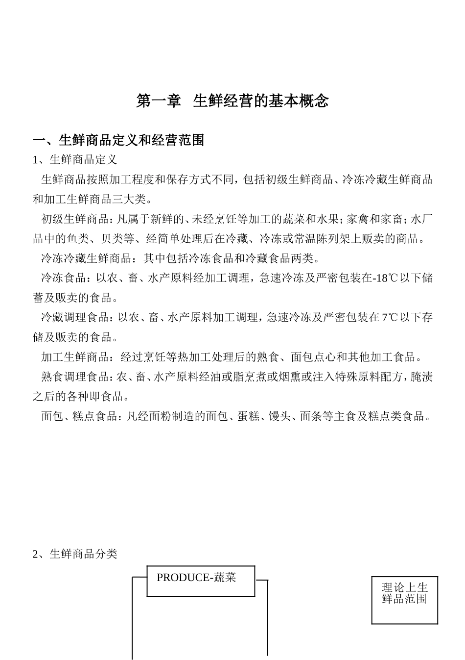 生鲜管理手册(DOC138页)_第1页