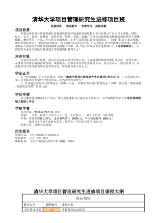 现代企业实用项目管理