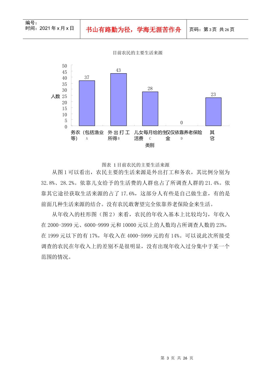 珠海市农村社会保障状况调查问卷_第3页