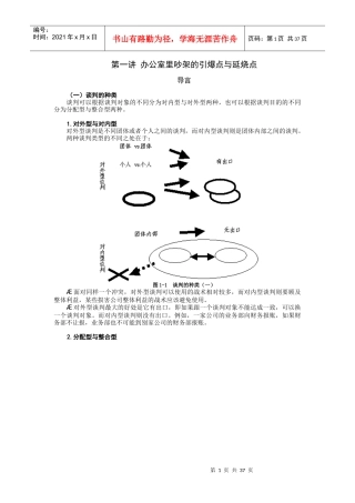 现代职业人必备谈判技能