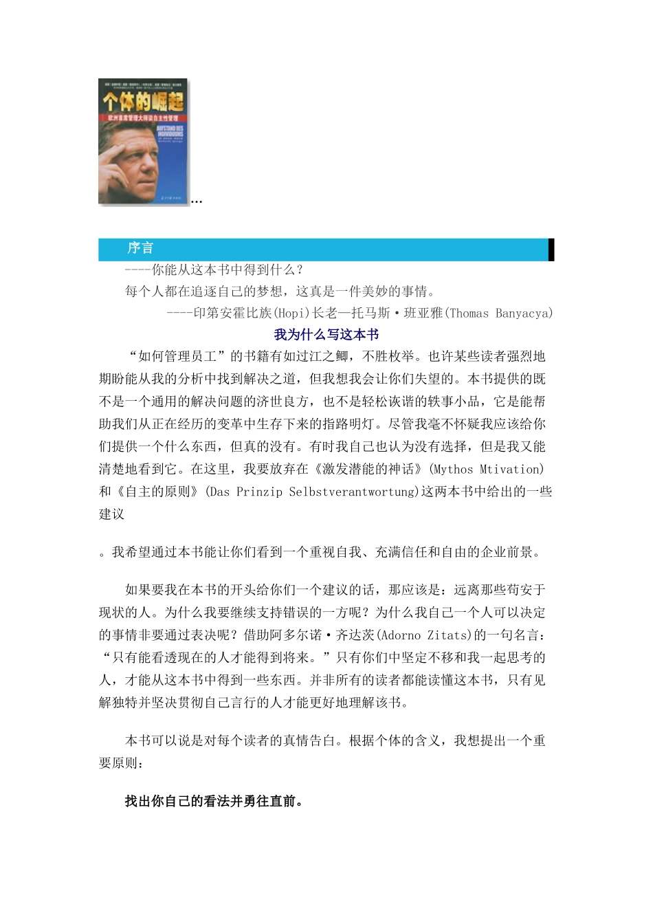 现代管理宝典--《个体的崛起》_第3页