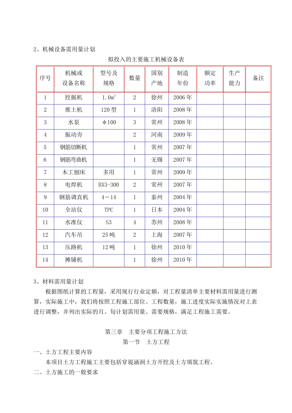 出水管道穿堤工程施工方案_第3页