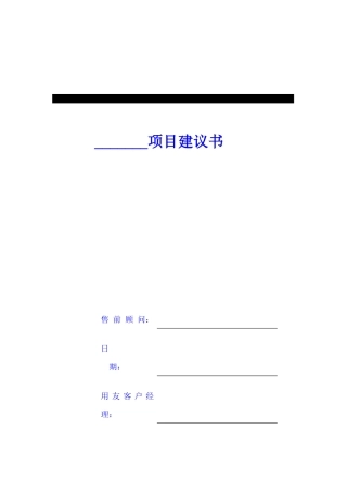 用友软件公司系统实施策略