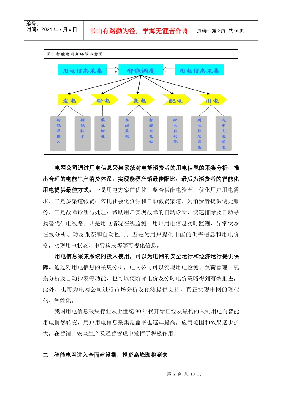 用电信息采集系统行业分析报告_第2页