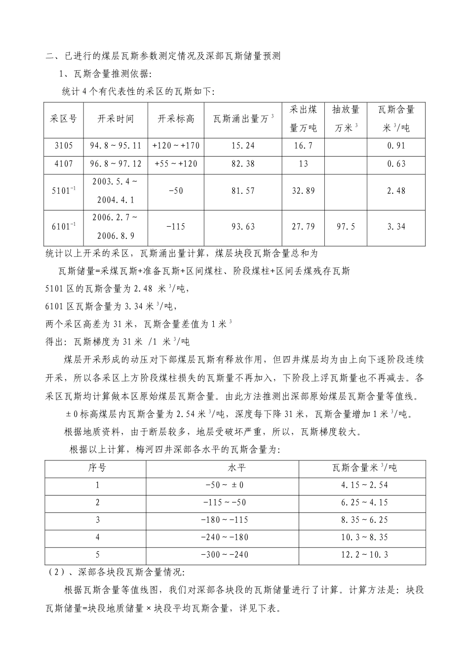 瓦斯抽采中长期治理规划_第3页