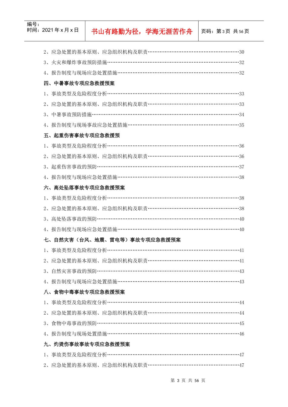 生产安全事故专项应急救援预案_第3页