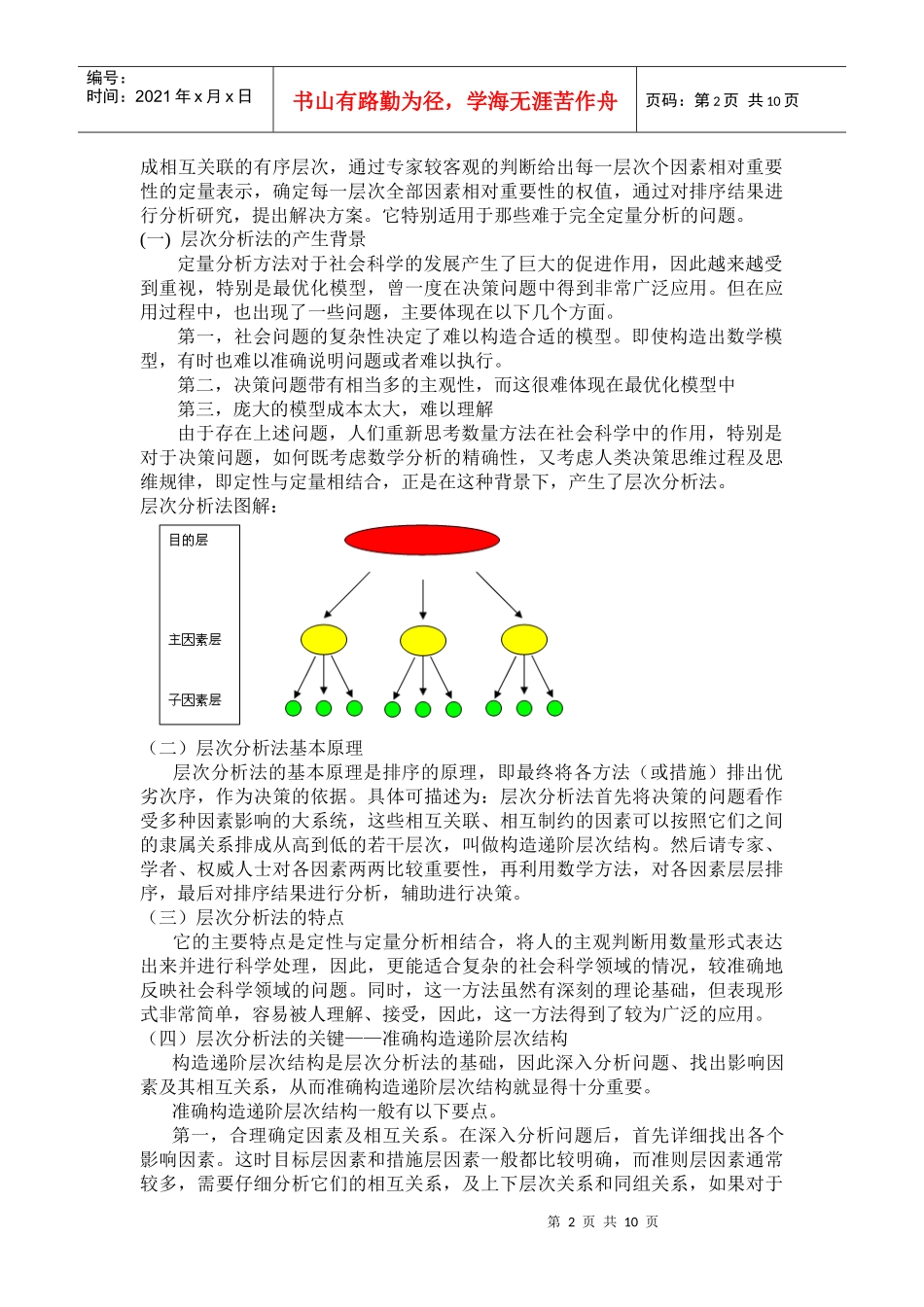 用应用层次分析法评价风险投资问题_第2页