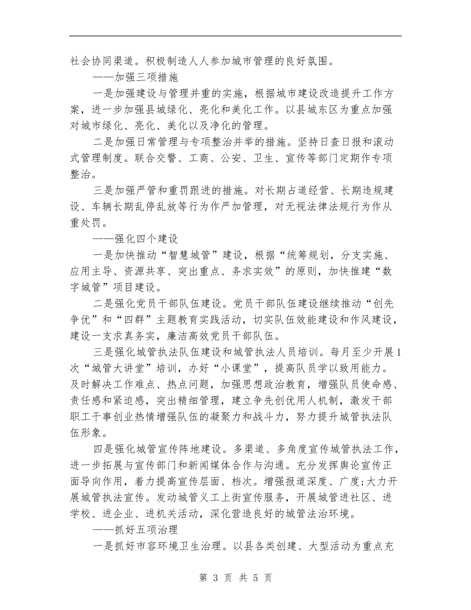 2024城管局工作计划_第3页