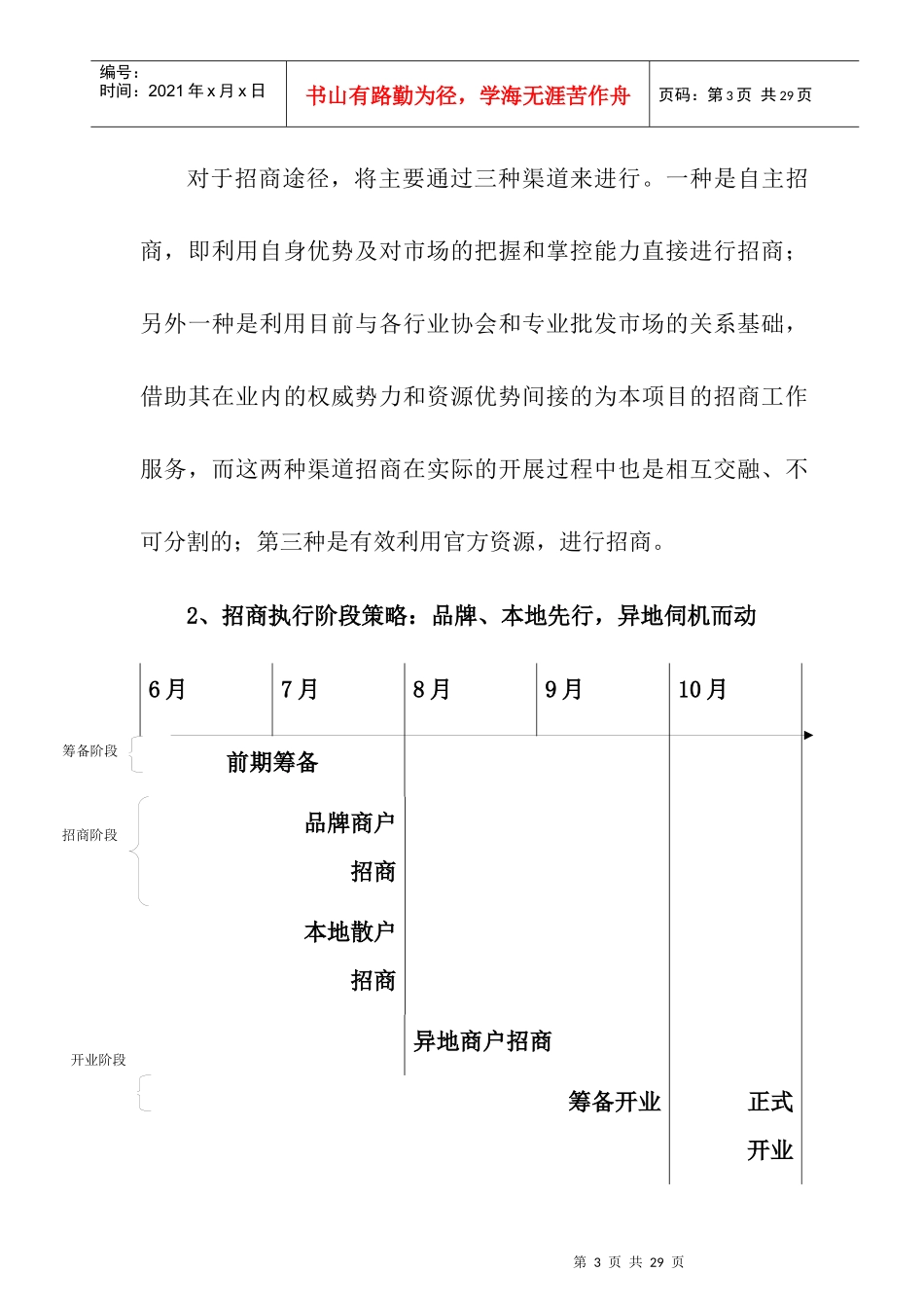 瑞富广场招商方案实施细则_第3页
