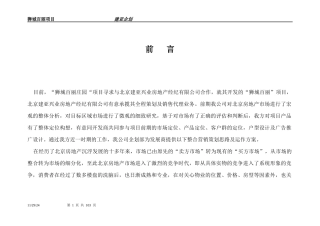 狮城百丽项目企划(1)