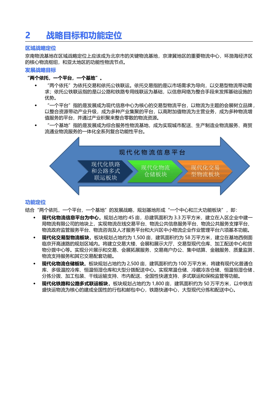 现代交易型物流平台项目招商策划_第3页