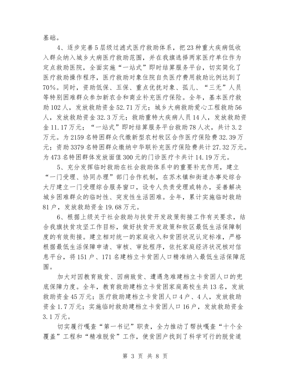 民政局工作总结_第3页