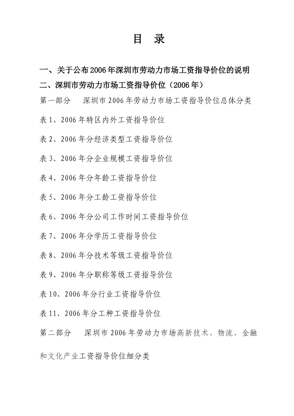 深圳某某年度劳动力市场工资指导价位说明_第2页