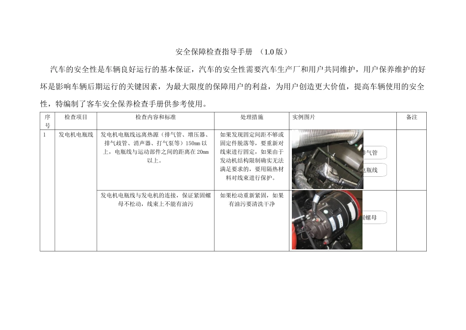 汽车的安全检查培训_第1页