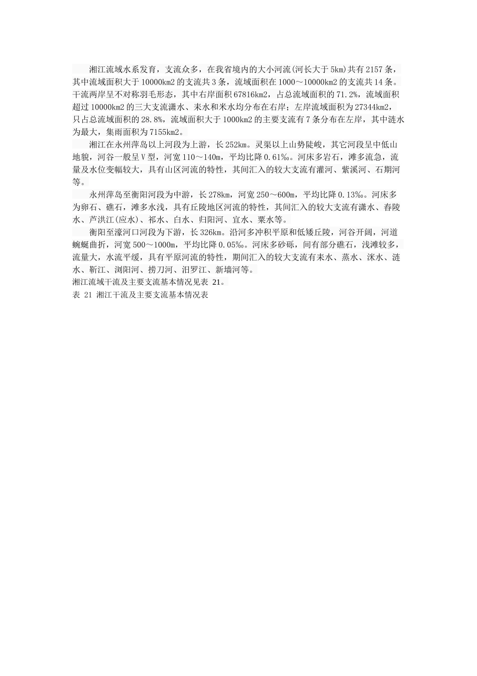 湘江自然环境状况_第2页