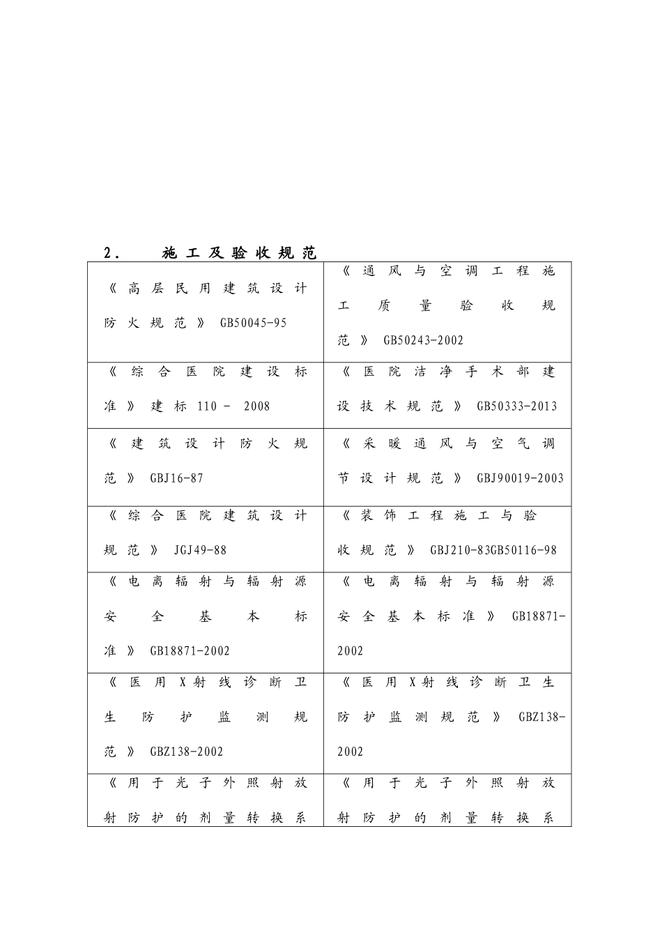 防辐射施工组织设计(DOC36页)_第2页