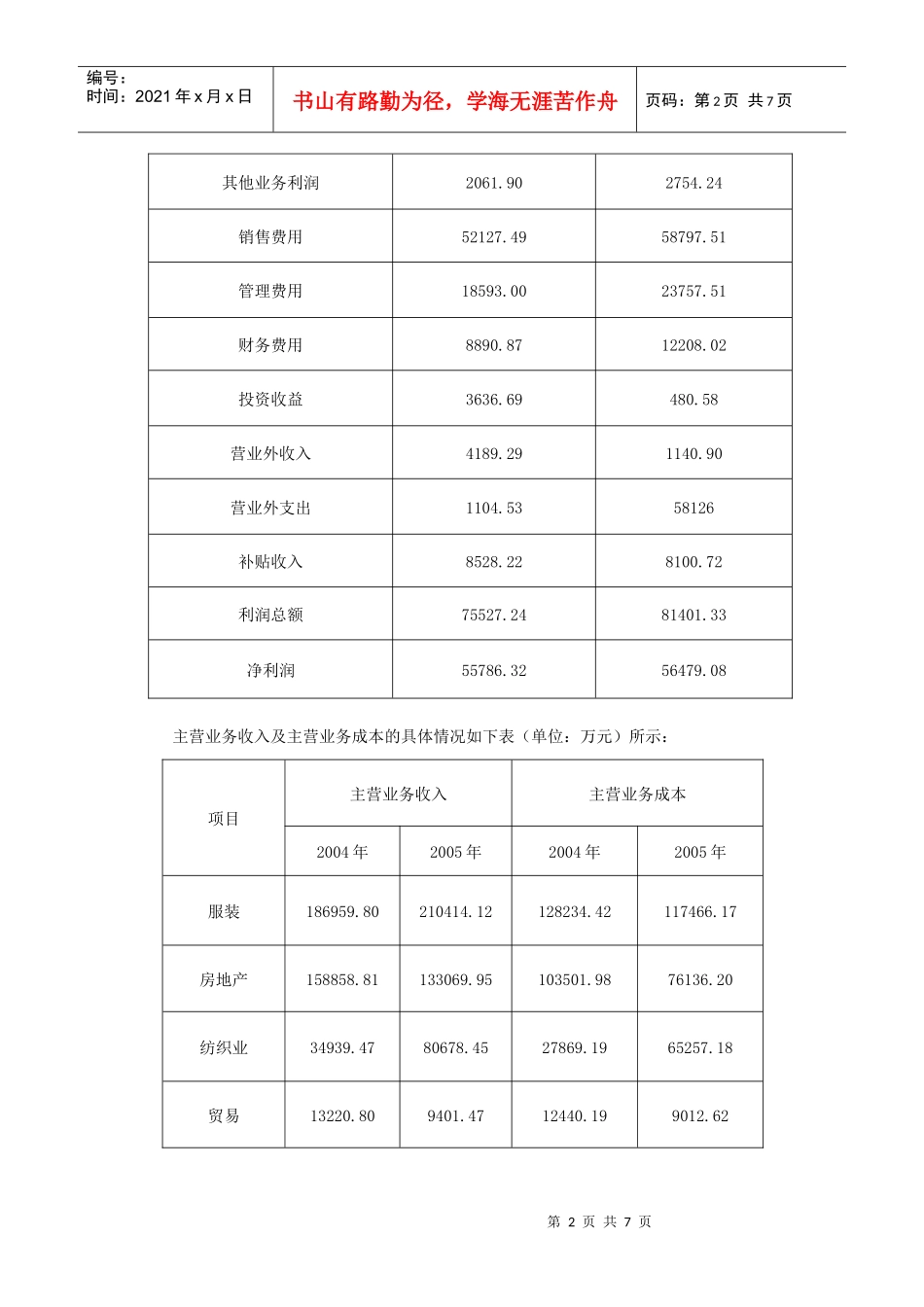 雅戈尔公司财务案例分析_第2页