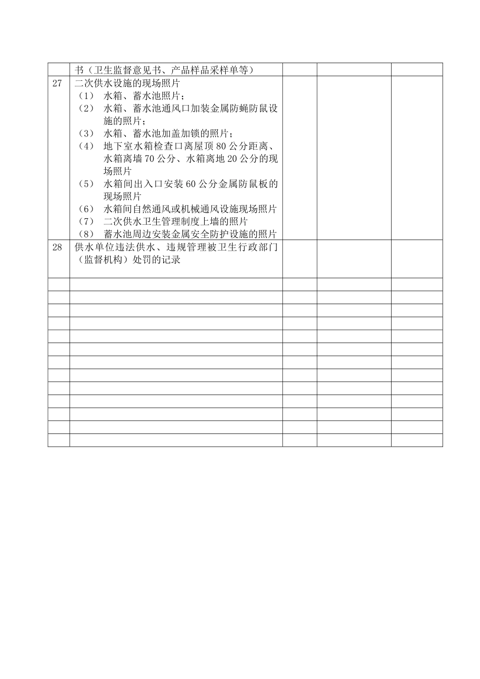 生活饮用水档案（39页）_第3页