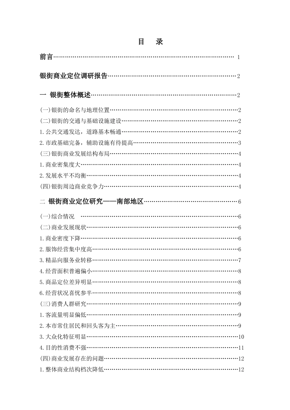 银街商业定位研究及发展规划_第2页
