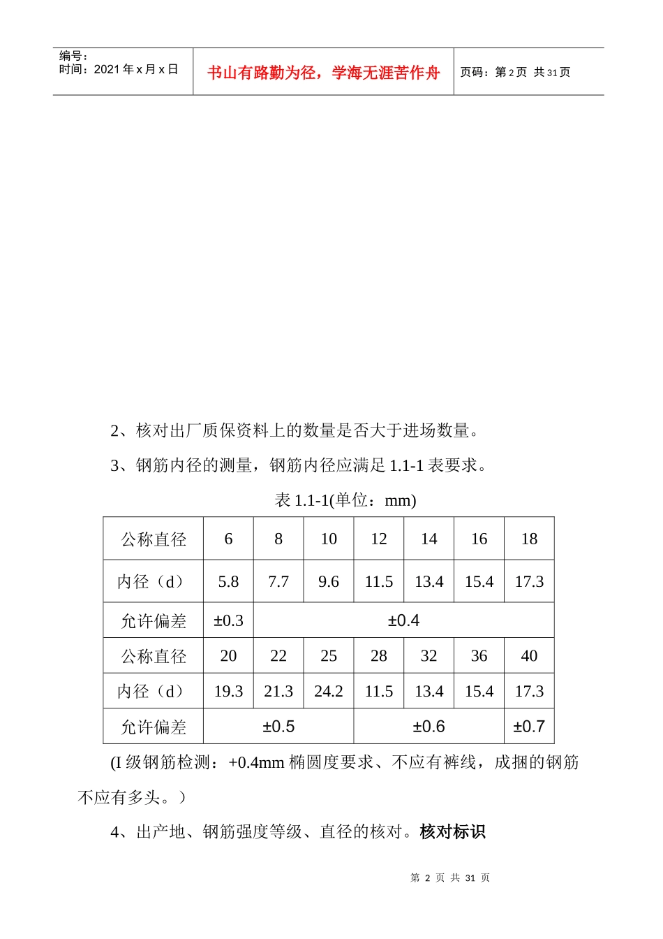钢筋工程的验收要点_第2页