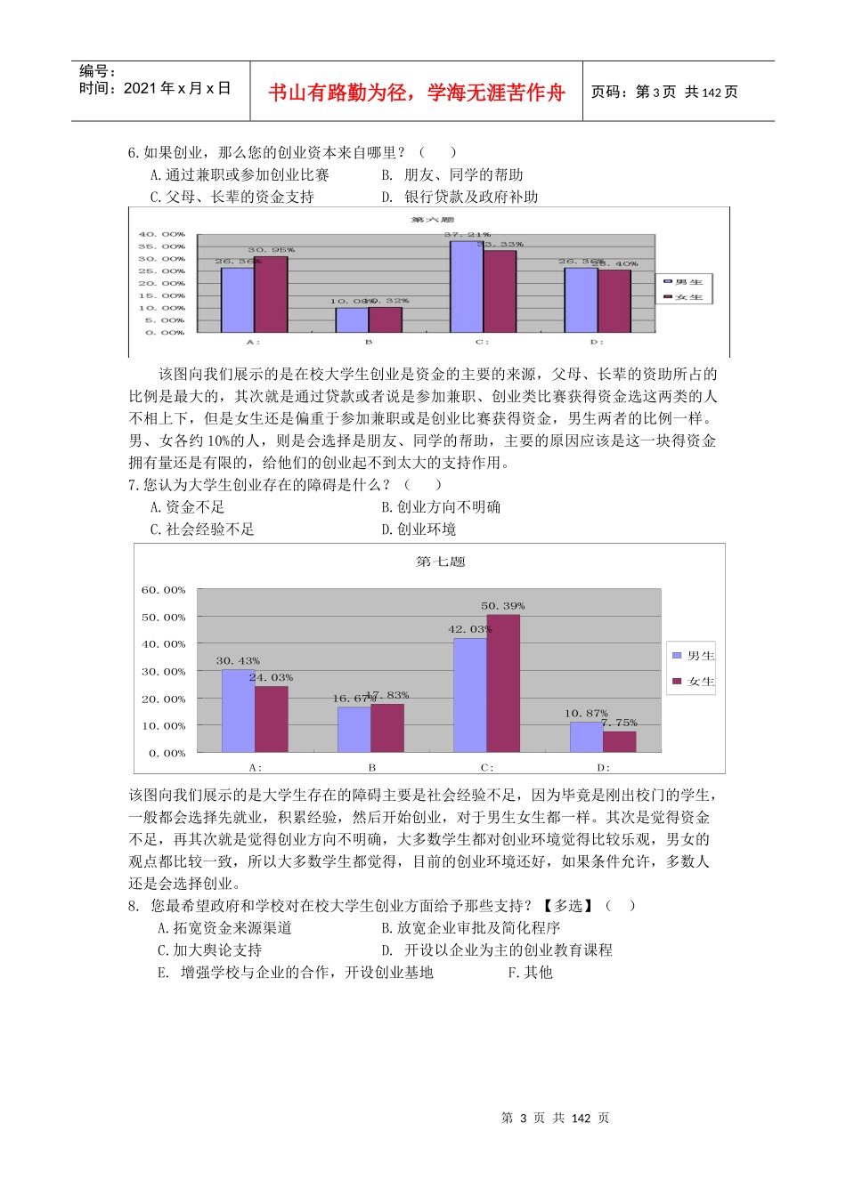 问卷调查表数据分析_第3页