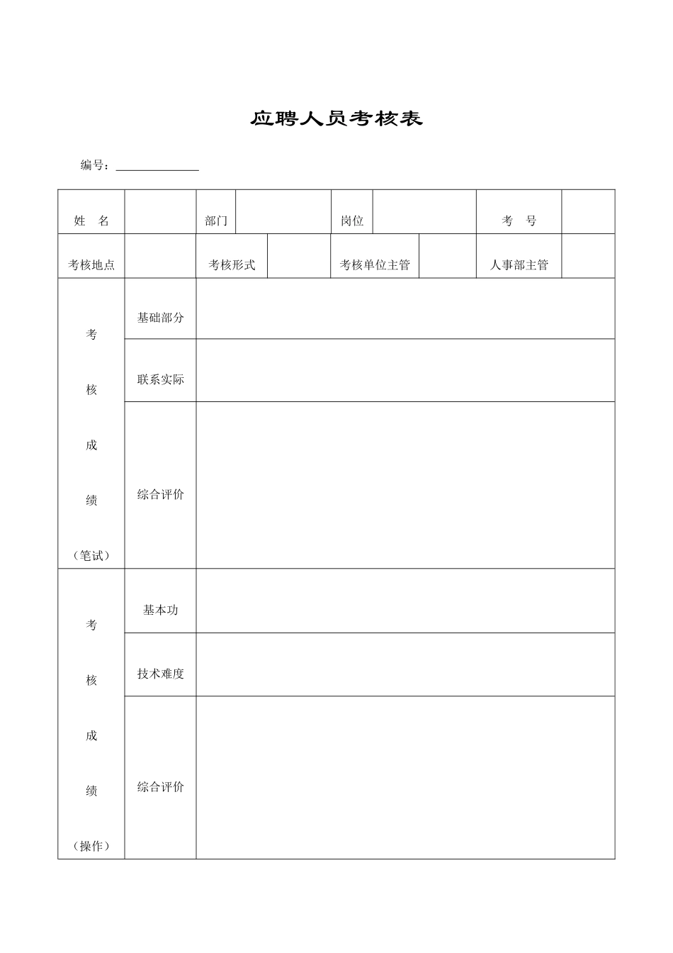 深圳罗湖口岸附近妇科医院德尚招聘简历表（67页）_第3页