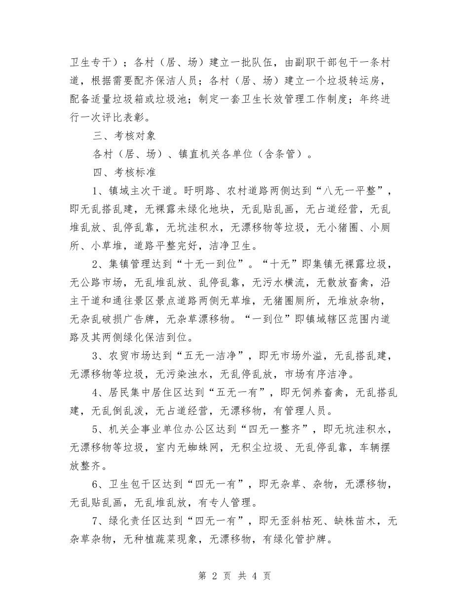 环卫长效管理考核方案_第2页