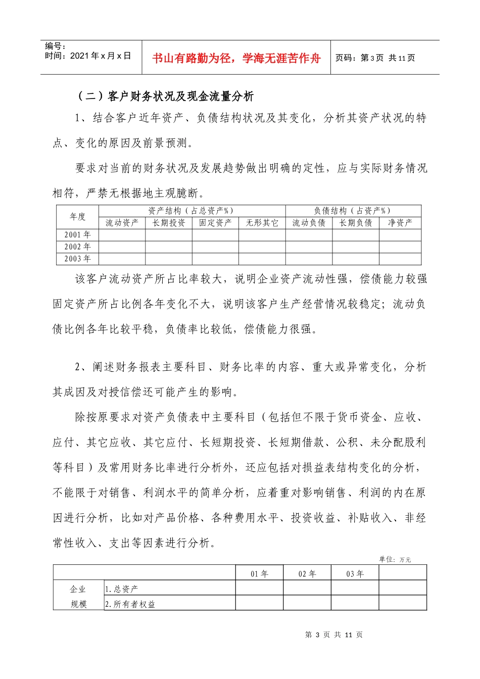 银行授信调查报告_第3页