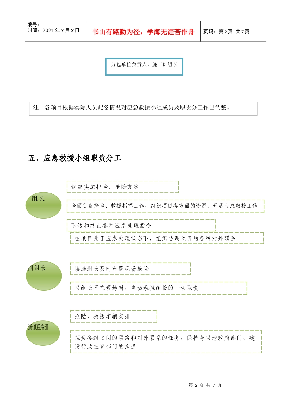 防恐、防暴突发事件应急预案1_第3页