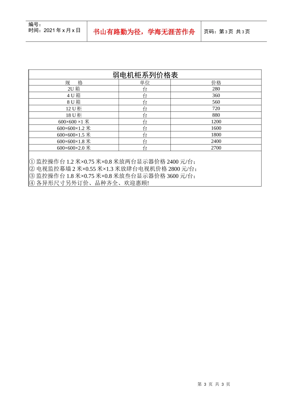 长沙亚明电子科技发展有限公司产品市场信息价_第3页