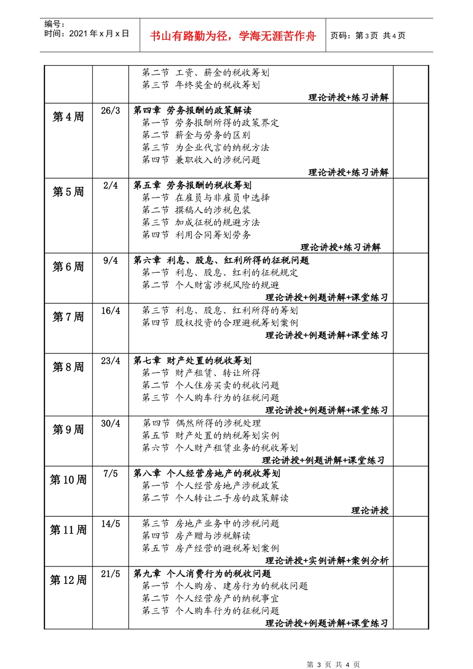 陈占葵《财务策划--个人税收筹划》doc-COURSE_第3页