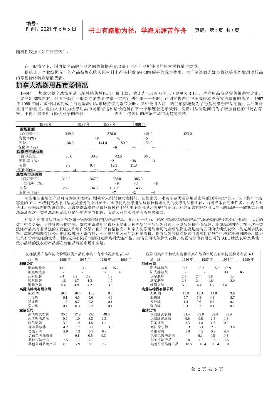 阳光洗涤用品公司案例_第2页