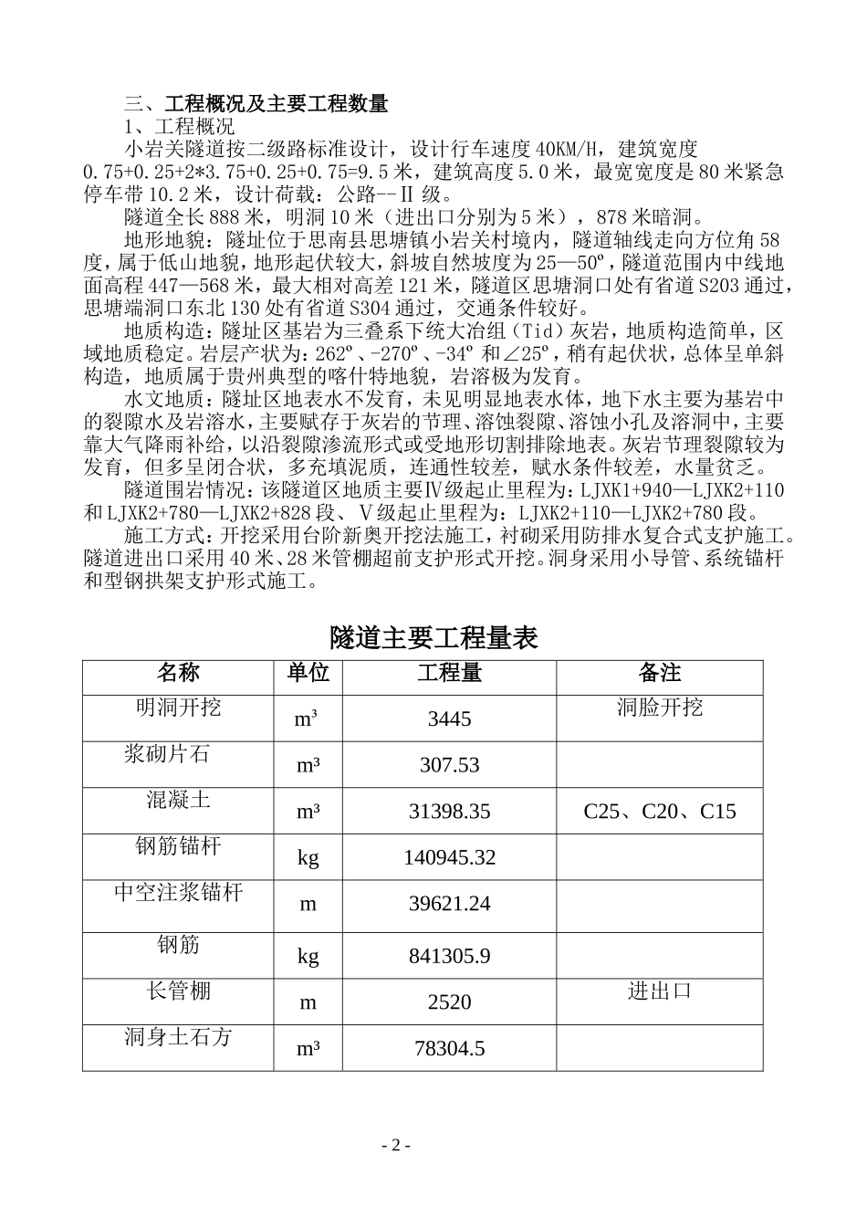 隧道施工组织设计方案(DOC42页)_第3页