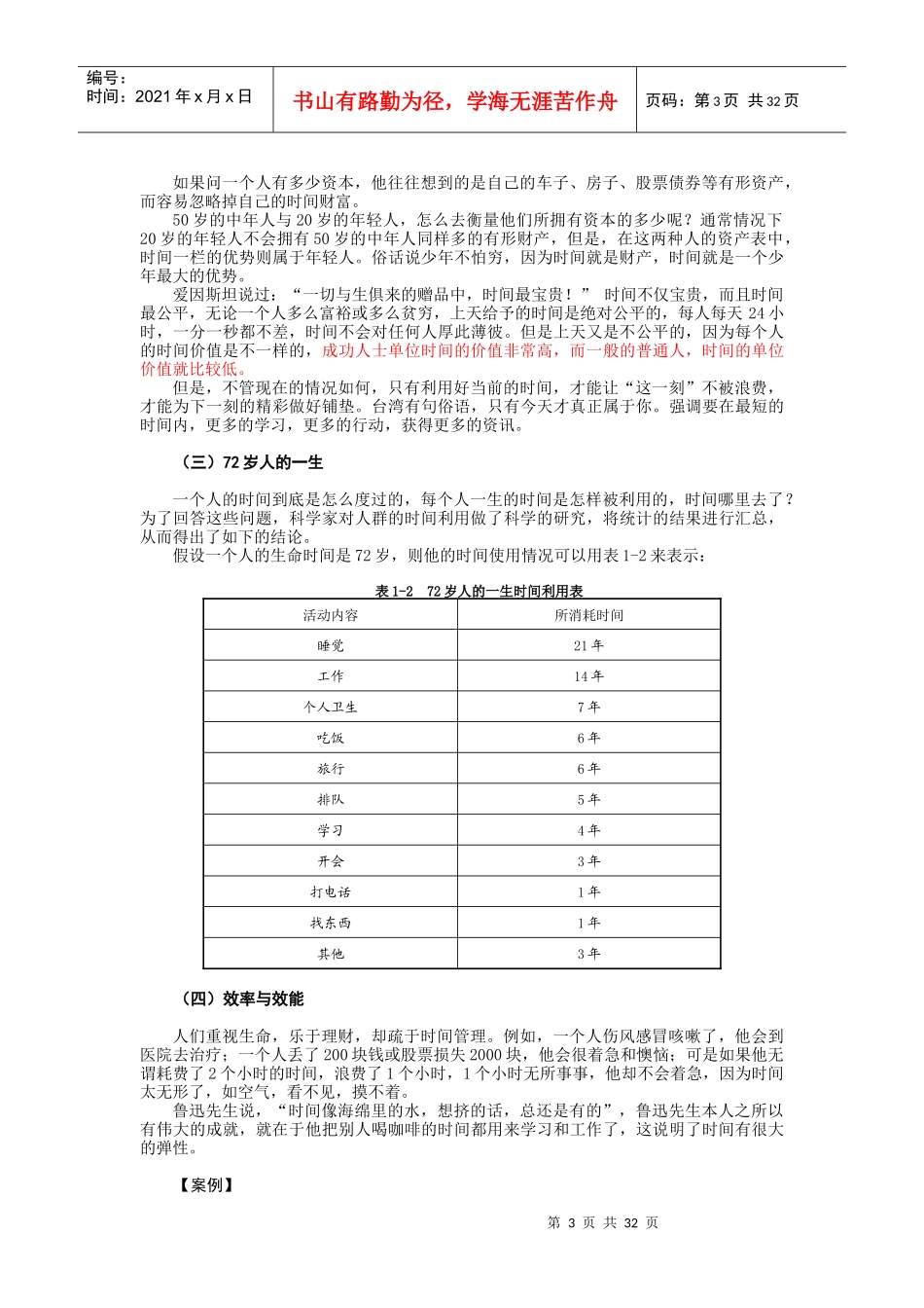 销售人员时间管理培训课程_第3页