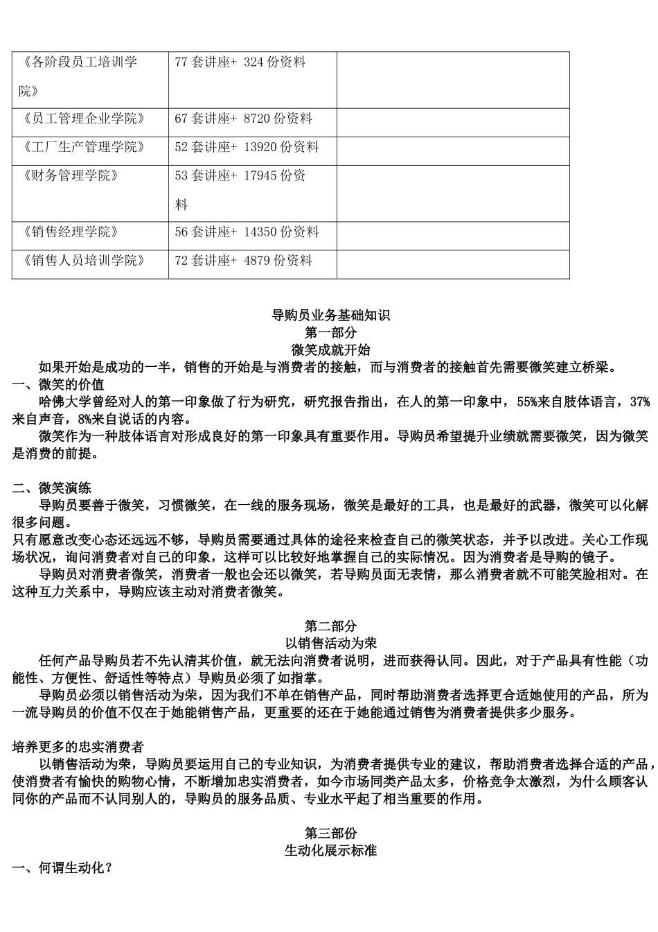 导购员业务基础知识论述_第2页