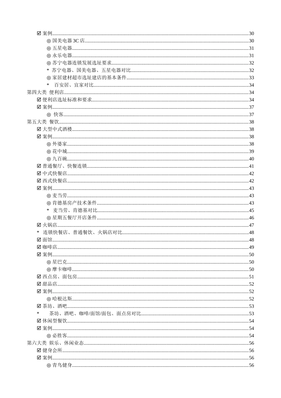 各类商家的选址及建筑要求一览(最全最实用)82页_第2页