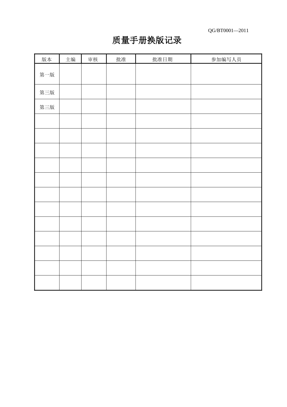 铁合金公司质量手册_第3页