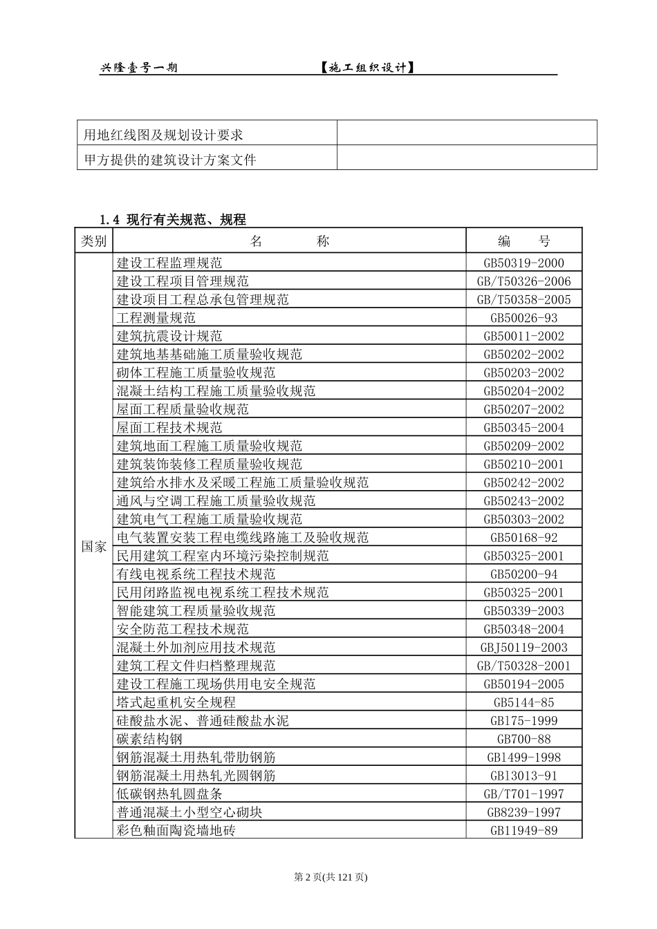 隆泰豪庭施工组织_第2页