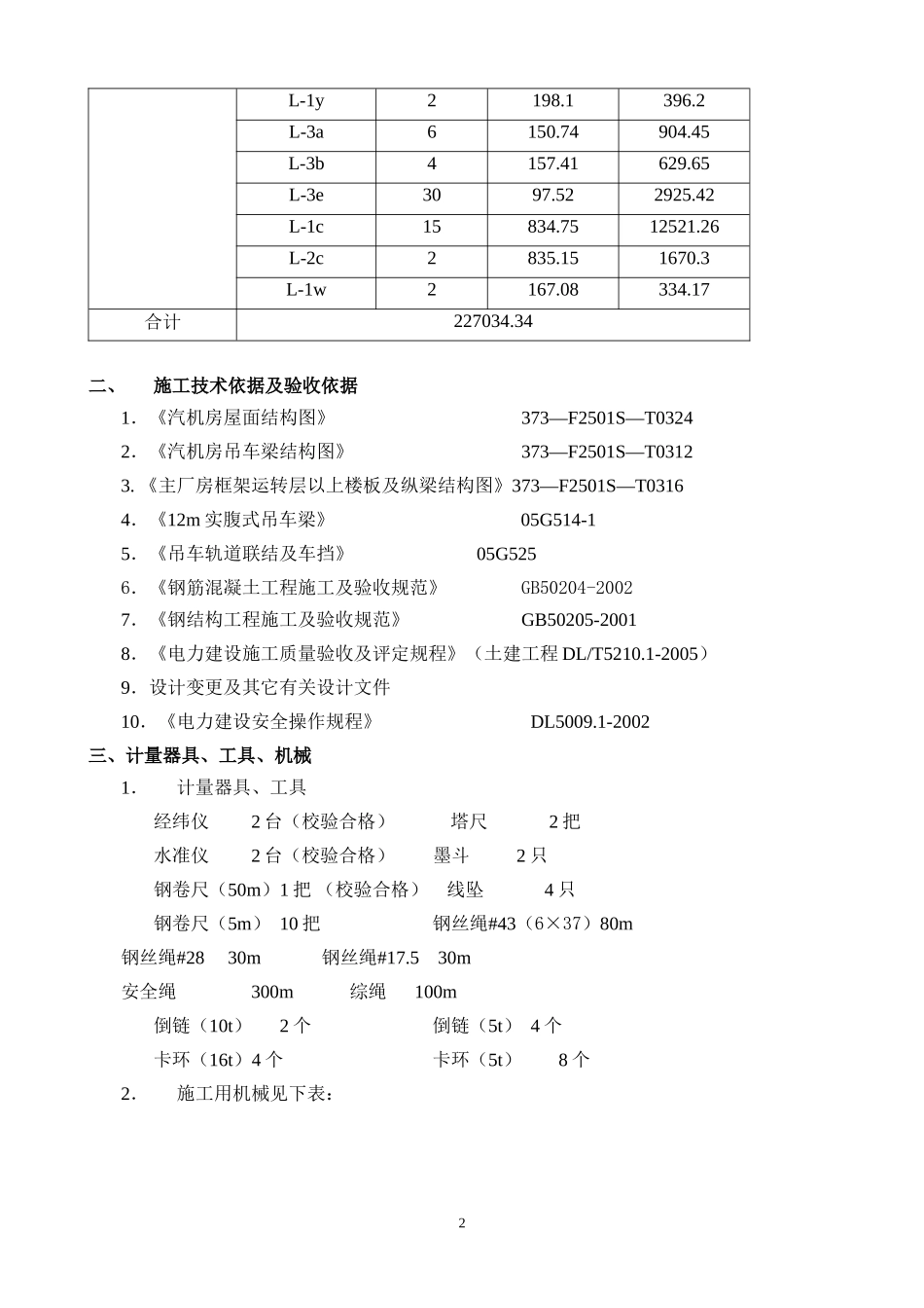 钢屋架吊车梁施工措施_第2页