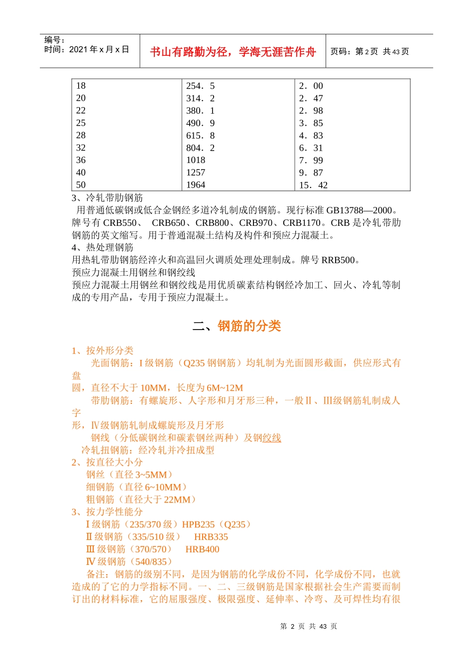 钢筋工程的讲义_第2页