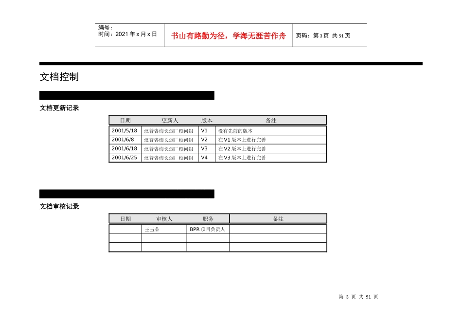长沙卷烟厂目标业务流程优化与管理模式设计报告_第3页