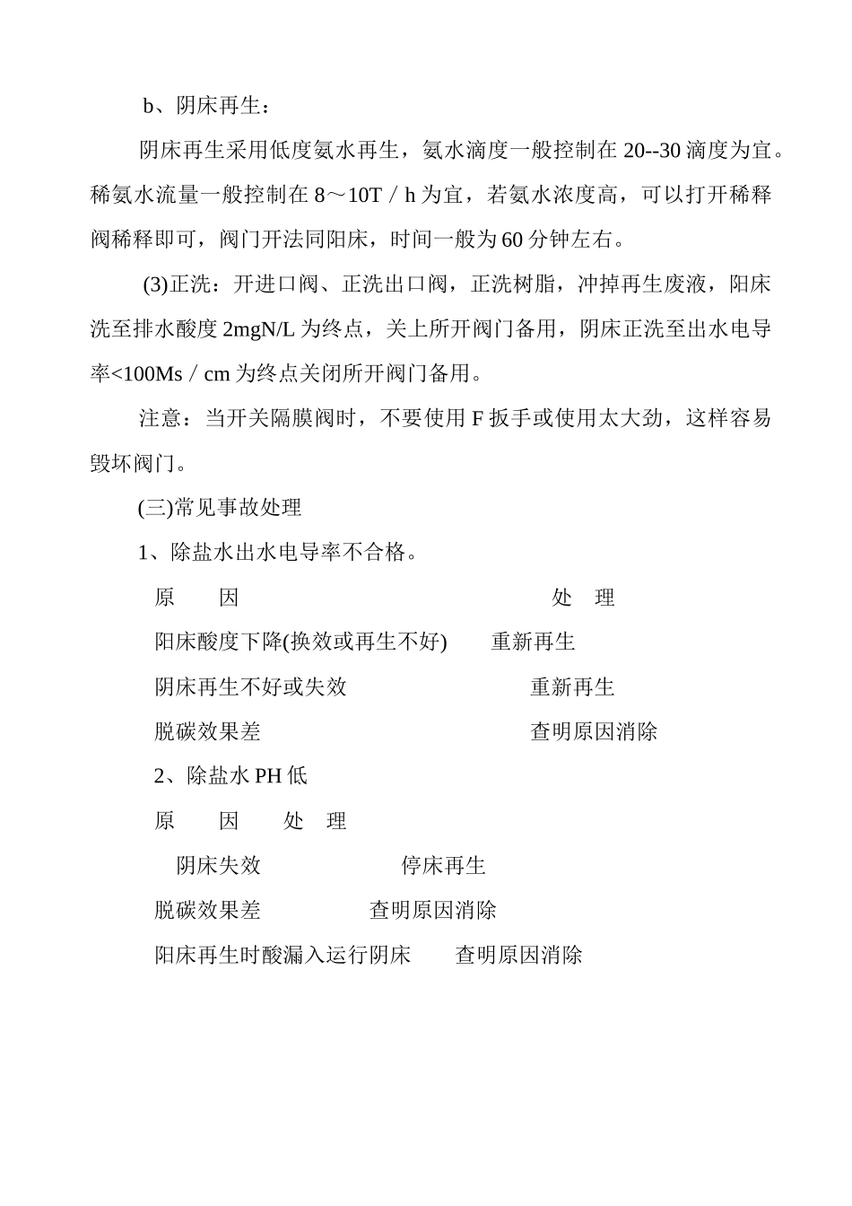 水处理岗位操作规程_第3页