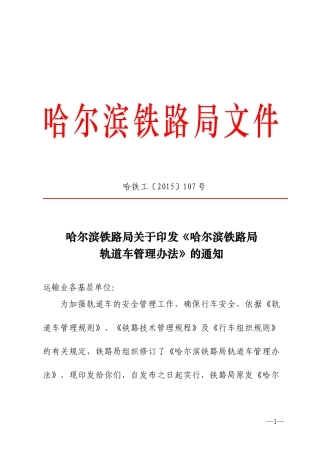 铁路局轨道车管理办法