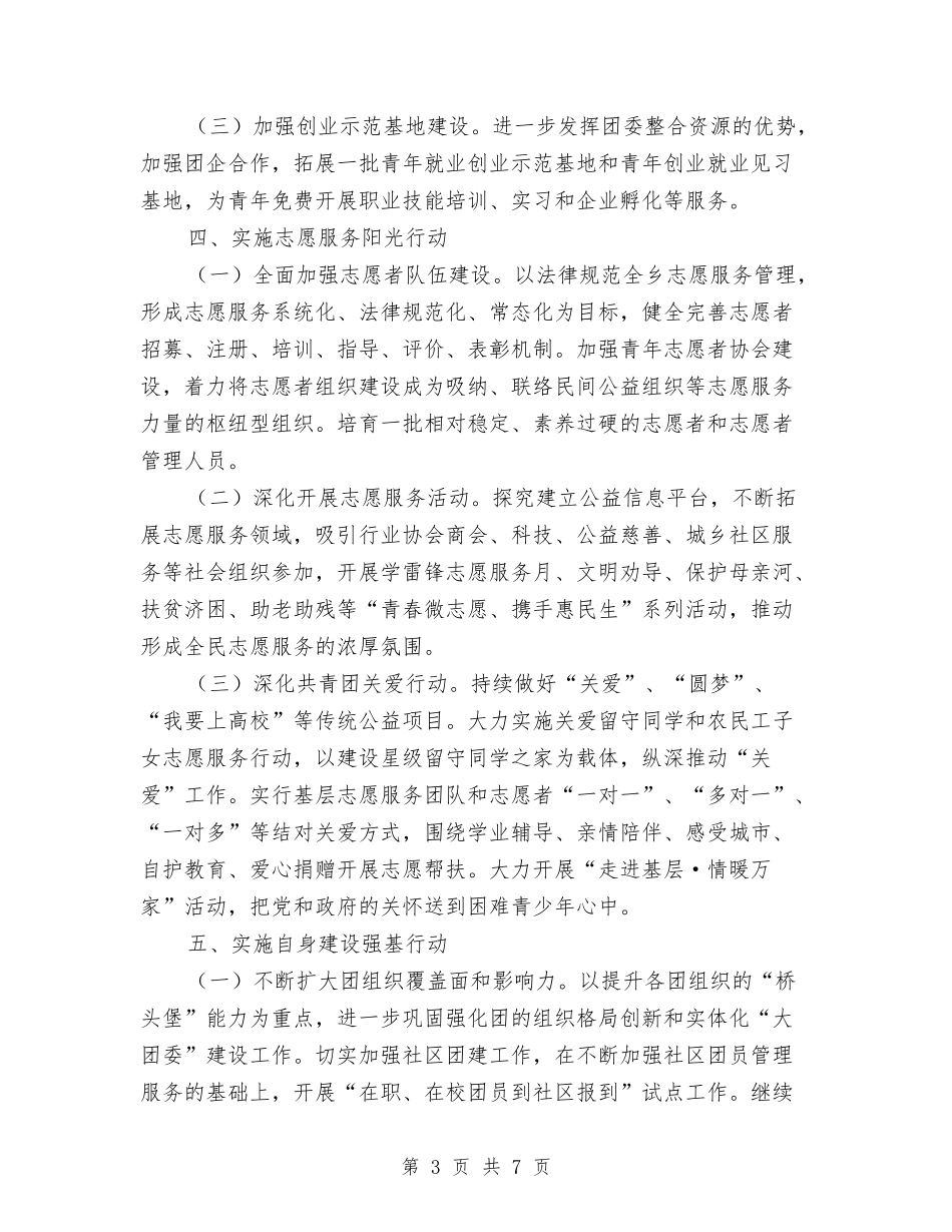 2024年乡共青团工作要点与2024年乡卫生院工作总结汇编_第3页