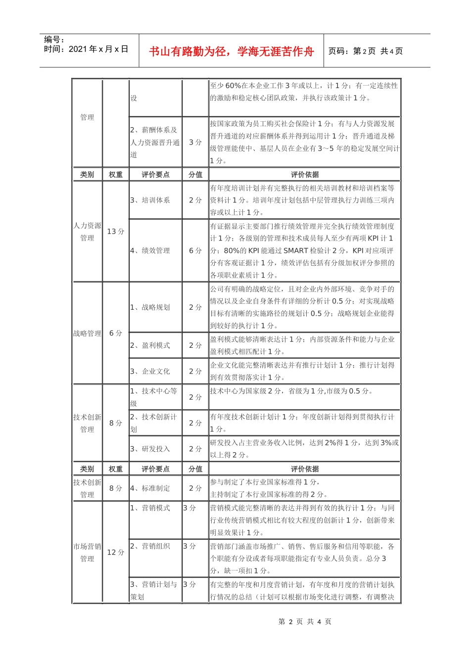 长沙市中小工业企业管理升级星级评价体系doc-长沙市中小_第2页