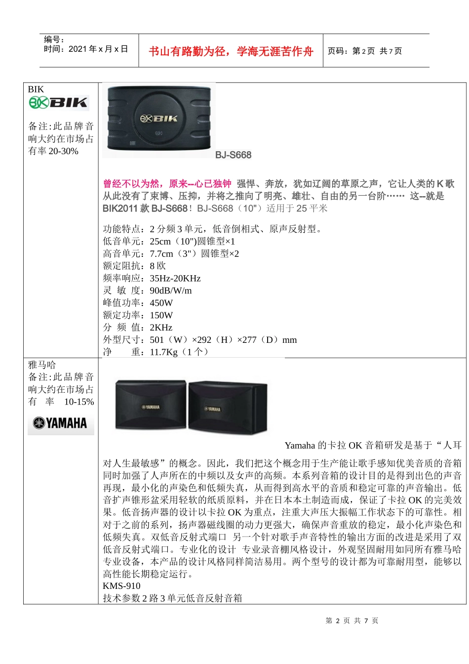 音响品牌培训_第2页