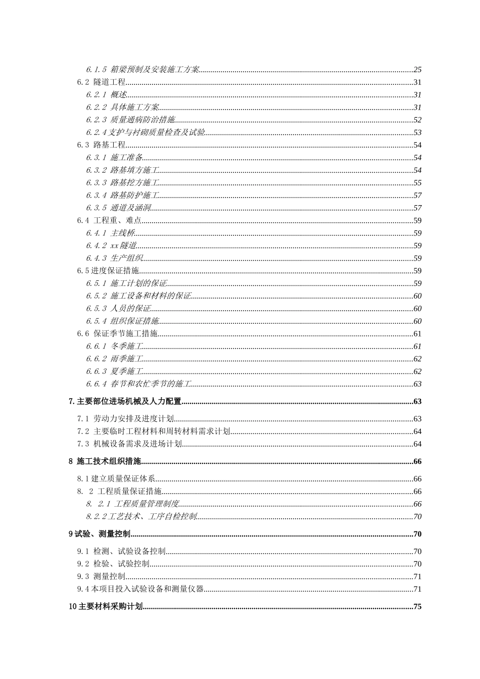 青兰高速公路某合同段施工组织设计_第2页